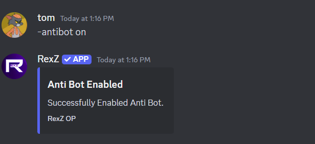 Antibot on