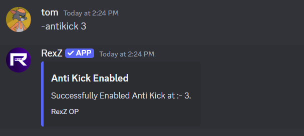 antikick limit